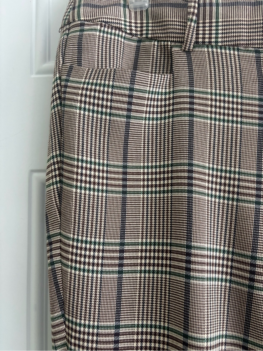 NWT Women’s Eloquii Plaid Dress Pants, Size 16 - Picture 2 of 12